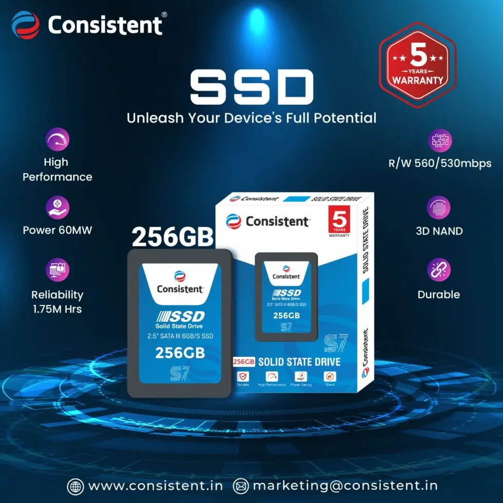 SSD CONSISTENT 256GB